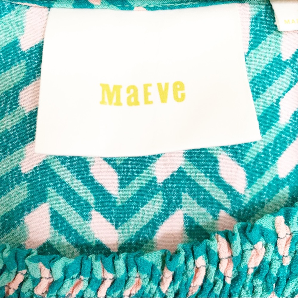 Anthropologie | Maeve | Evaline Smocked Dress - Picture 4 of 7